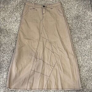 Maurice’s Khaki Maxi Skirt size 3/4